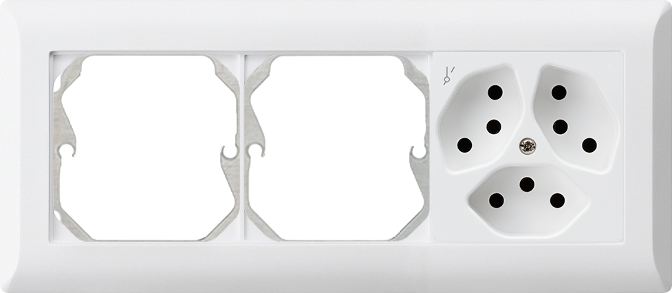 Combinaison ENC KLI 1×3, Place v. + Place v. + 3×T13/1S bc