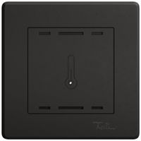 UP-Abdeckset EDIZIO.liv Wiser SNAPFIX® für Raumtemperatursensor 96×96mm sz