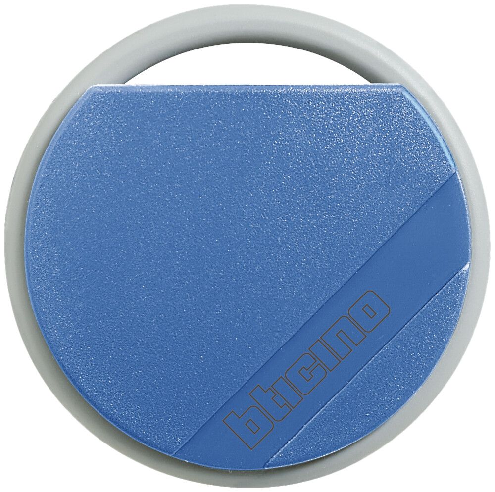 Touchkey-badge Axolute bleu