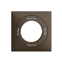 Kit front. Notte-Giorno-Notte-Giorno EDIZIOdue 60×60mm coffee