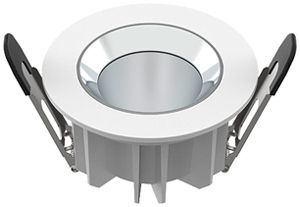 Downlight LED SLV DOWNLIGHT P 12 6W 970lm 4000K IP54 WB DALI Ø86×57mm blanc