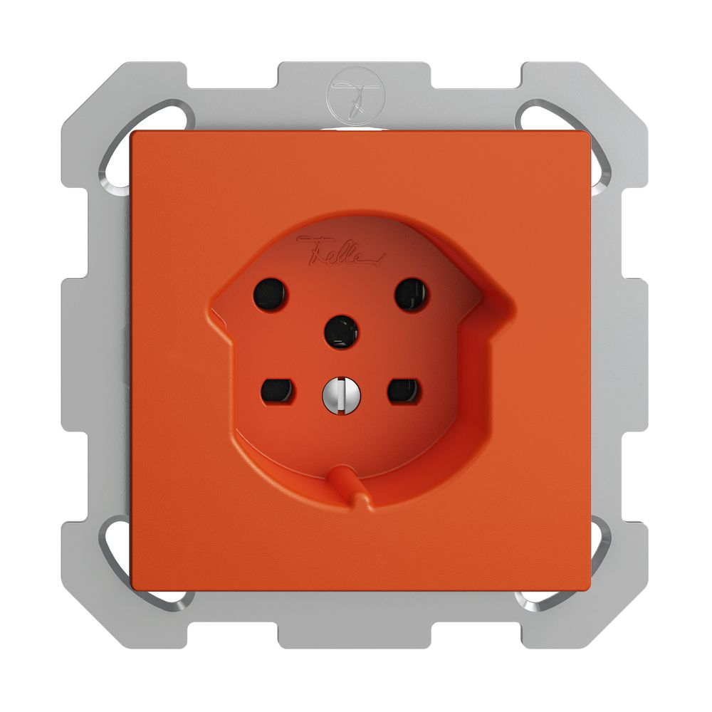 UP-Steckdose EDIZIOdue T15 orange