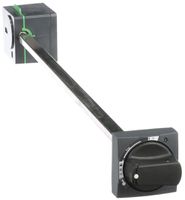 Azionatore rotativo laterale Schneider Electric NSXm/PP-B, nero