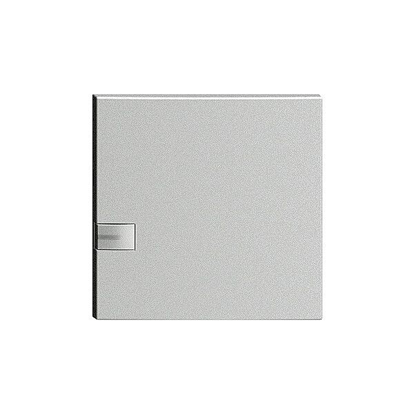 Touche 1/1 KNX/électron.a.LED EDIZIOdue commande simple silver