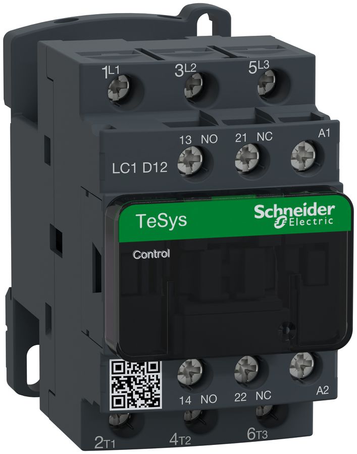 Schütz Schneider Electric LC1D12B7 24V/50/60Hz 1S+1Cont.12A TeSys