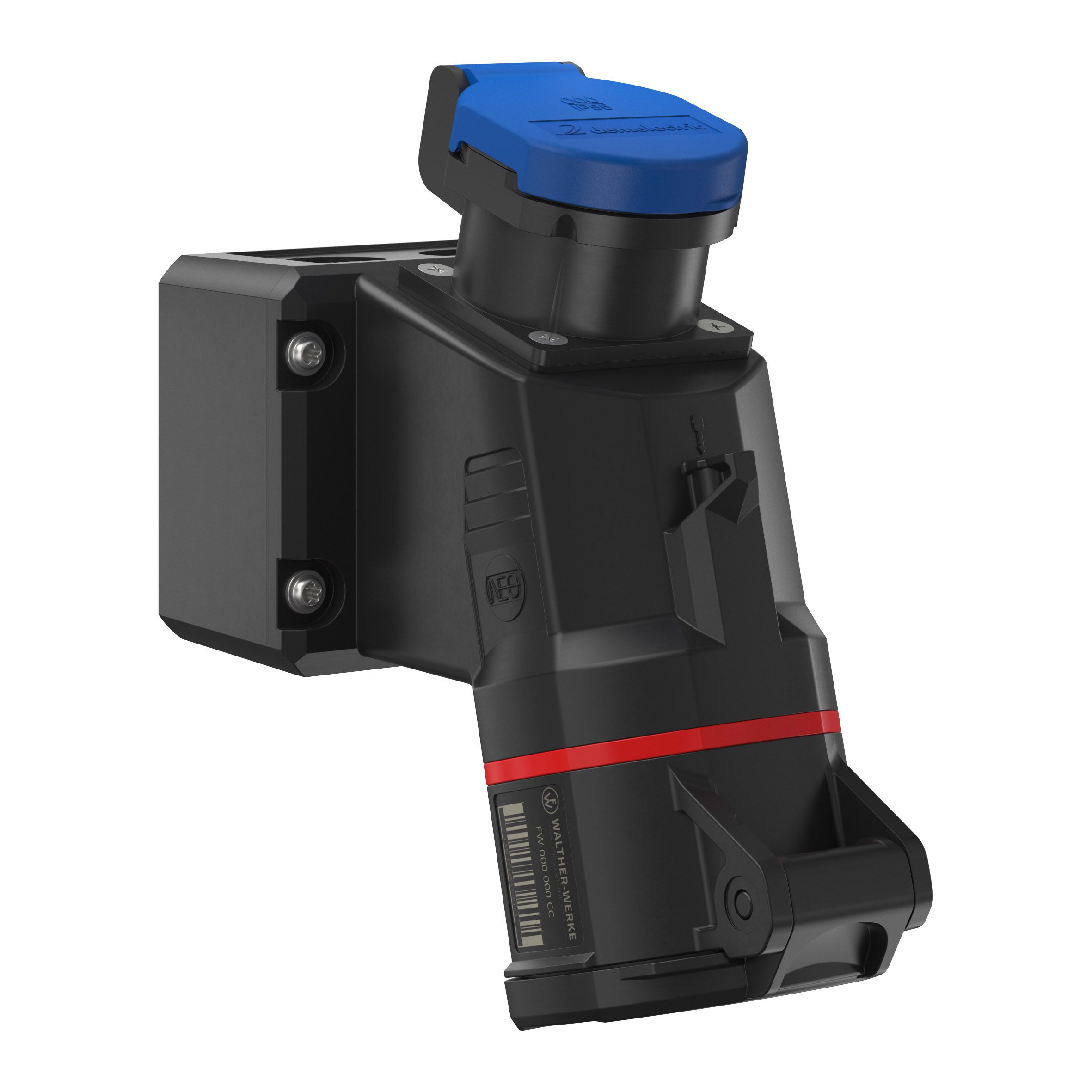 AP-Steckdose Mini-Kombi CEE NEO 1×CEE 16 IP54+T23 IP55 Push-In