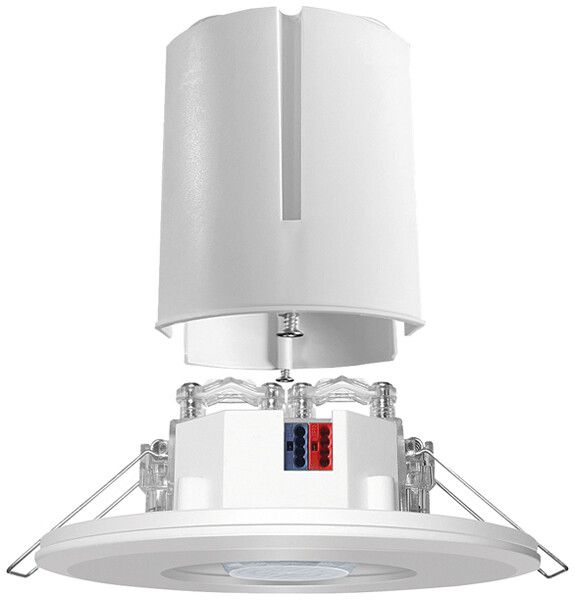 UP-Präsenzmelder KNX ESYLUX PD-FLAT 360i/8 ROUND FM, weiss