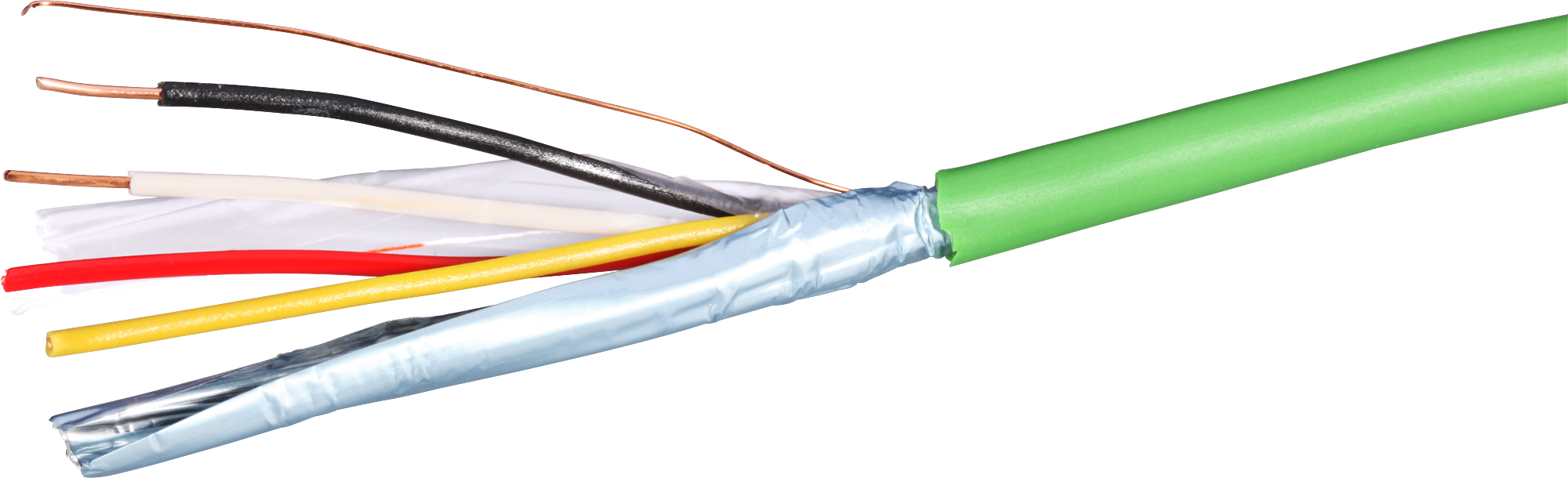 Installationskabel 2x2x0.8mm BUS KNX grün halogenfrei Eca