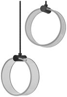 LED-Pendelleuchte LEDVANCE Decor Circle 14W 930lm 865 Ø160m×275mm schwarz