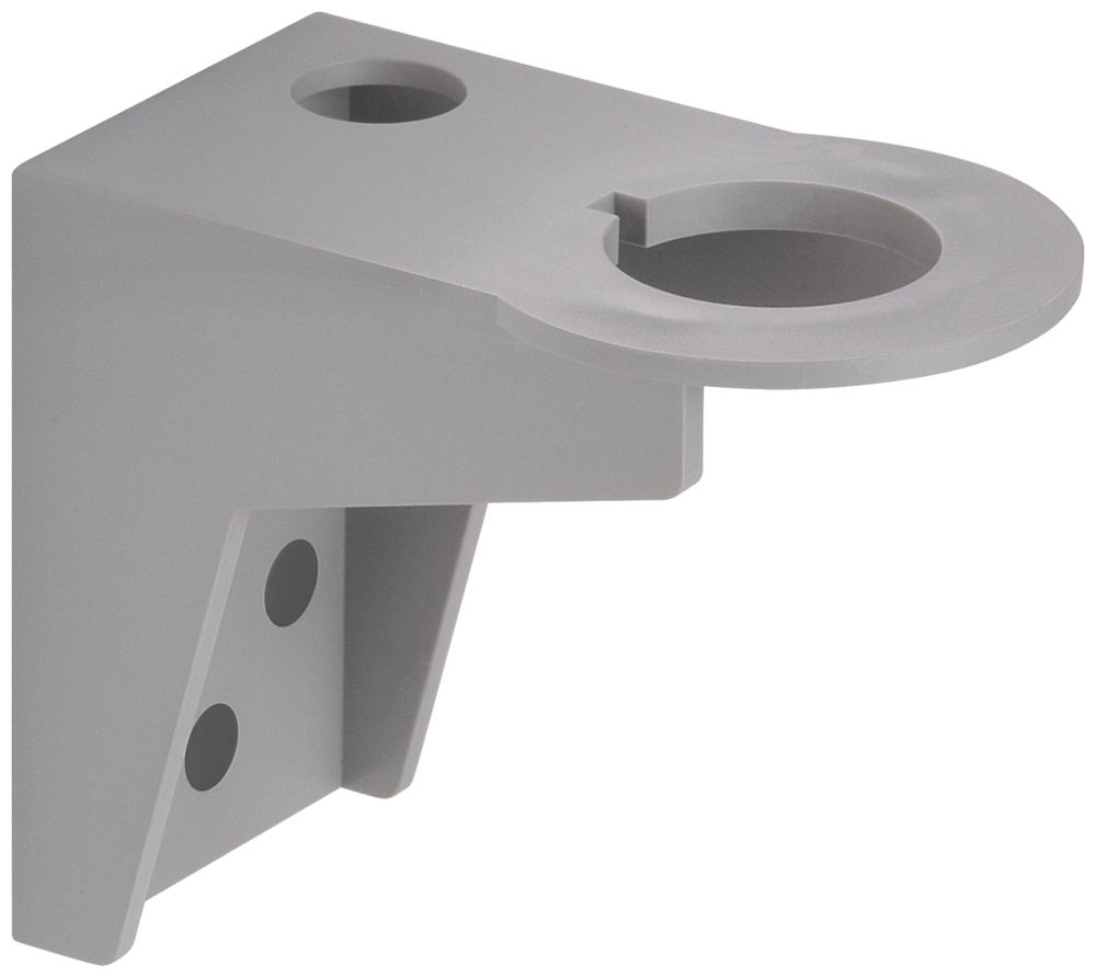 Winkel WERMA WM, für Signalsäule, Profilschienenmontage, grau