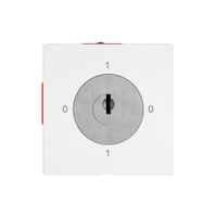 Drehschalter EDIZIO.liv SNAPFIX® 0/4L Sicherheitsschloss&2 Schlüsseln ws