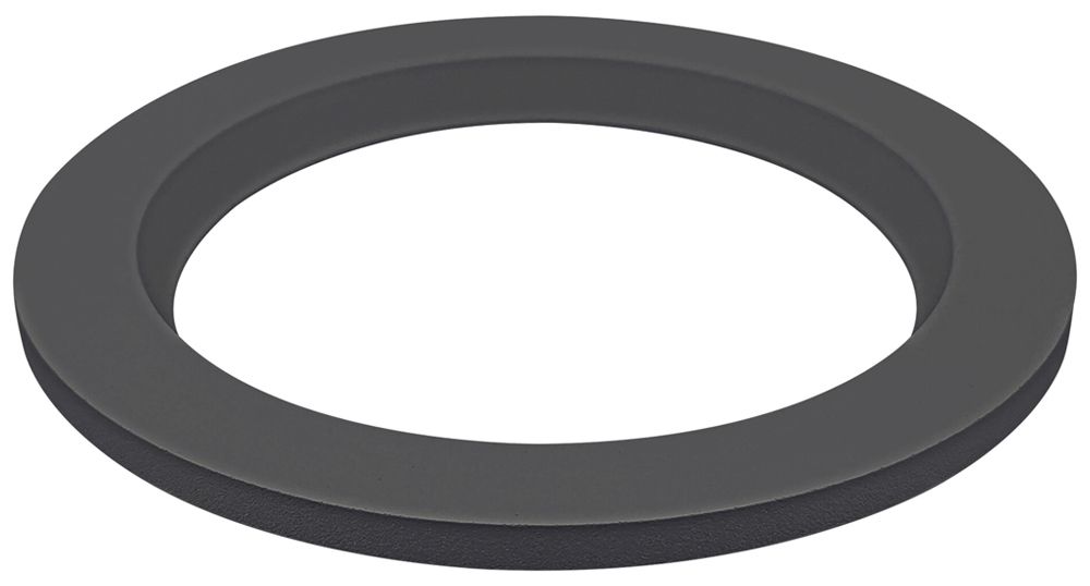 Bague décorative LEDVANCE COMFORT aluminium Ø116×8mm noir
