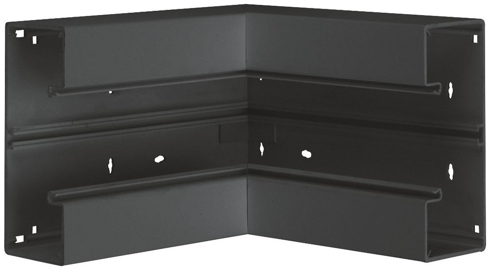 Angolo interno Hager BR 65×170mm coperchio 80mm nero