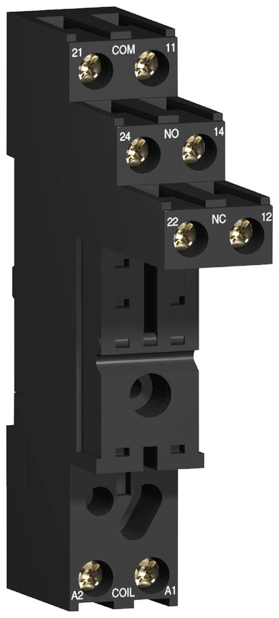 Relaissockel Zelio RSB Hutschiene TH35 Schraubanschluss 92.5mm 15.5×65mm