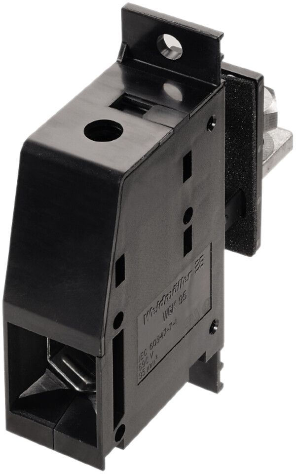 Morsetto di passante Weidmüller WGK 95mm² connessione a capocorda tenone nero