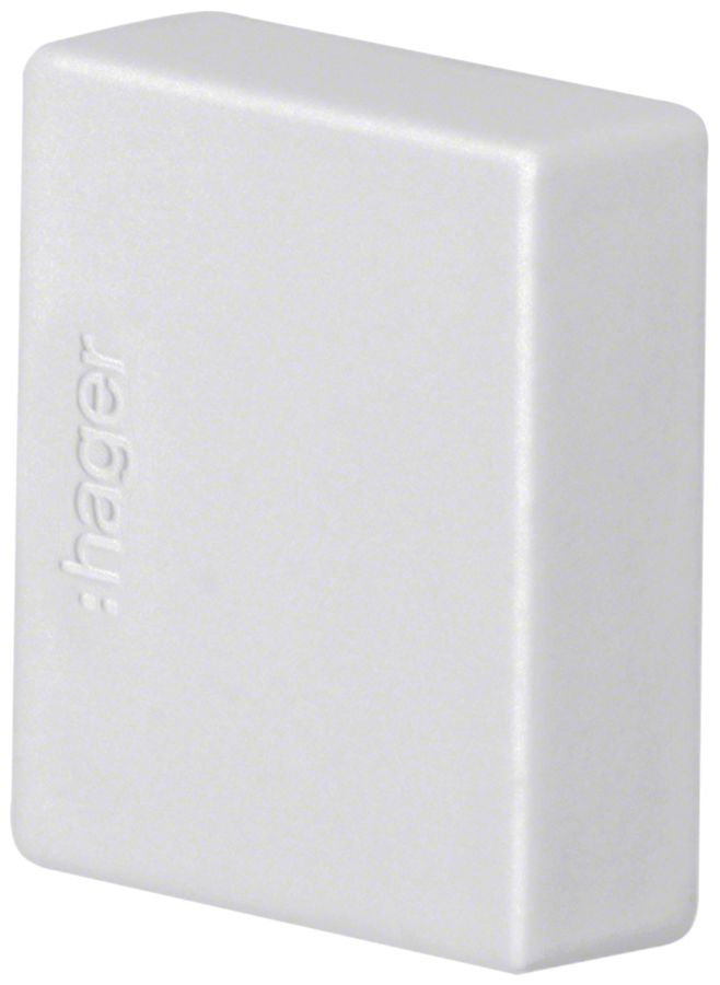 Endstück Hager tehalit.LF/LFH 20×20mm grau IP30