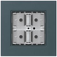 UP-Taster KNX KPR f.4×Tasten 4×Betätigungspunkte LED anthrazit