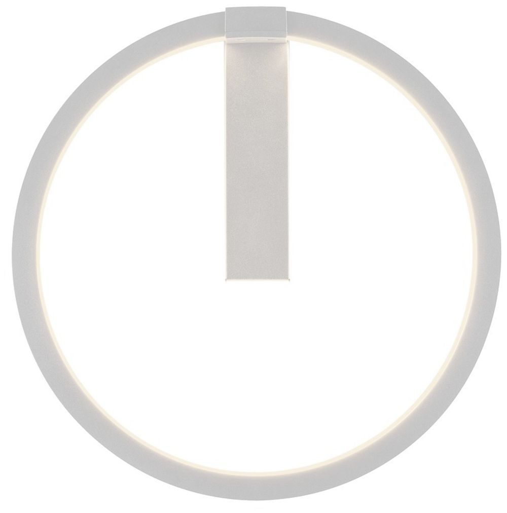 Plafonnier/applique LED SLV ONE 40 DALI 14W 770lm 3000/4000K Ø400×75mm blanc