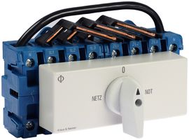 REG-Netzumschalter K&N KG64B.T904.VE2, 63A/690V 4P B=132mm "NETZ-0-NOT"