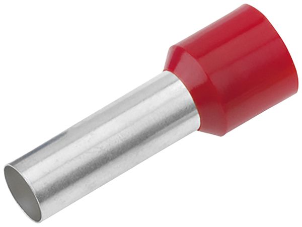 Aderendhülse Cimco 1mm² 8×14mm Kupfer PP rot