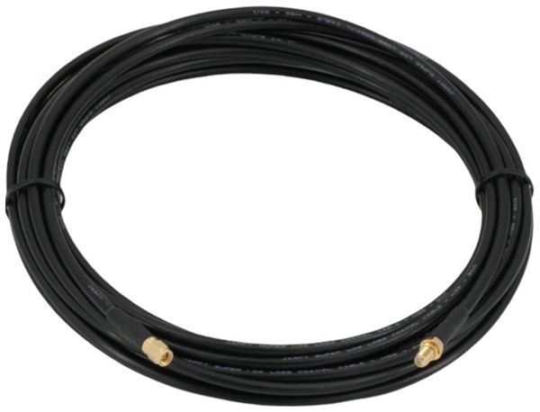 Koaxialkabel Wunderli H155 50Ohm SMA/SMA schwarz 50m