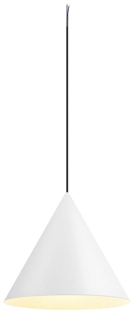 Pendelleuchte SLV MAGICO 38 E27 1×10W DIM Ø380mm weiss