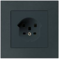 UP-Steckdose HA kallysto.pro Typ 25 mit Steckklemmen schwarz