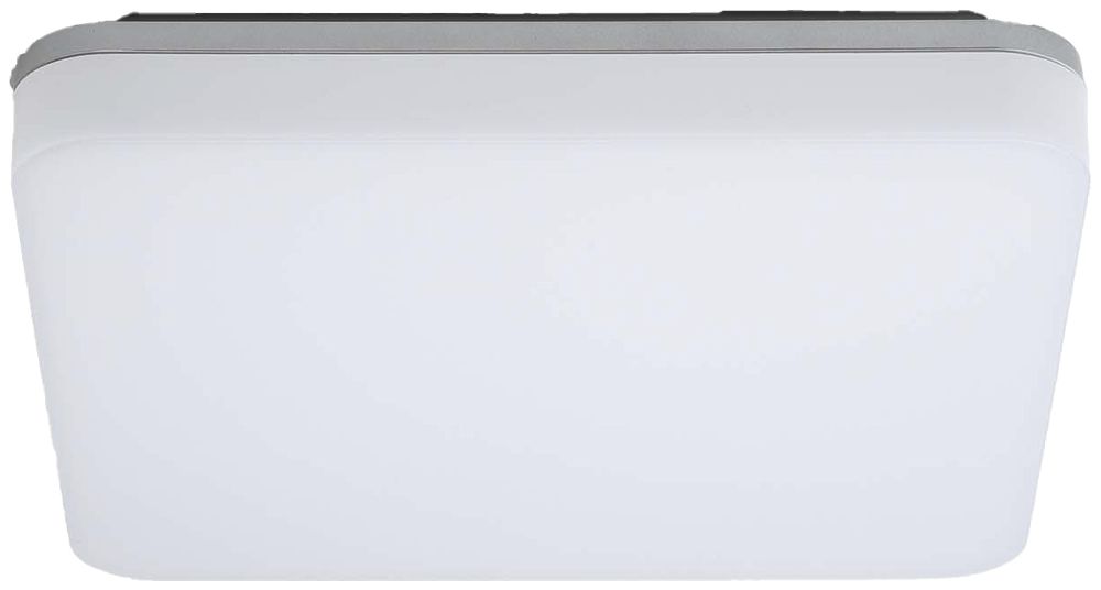 LED-Decken-/Wandleuchte SLICE SQUARE 10/18/24W 3000/4000K 2800lm IP20 1h silber
