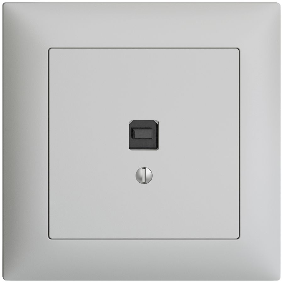 UP-Datenschnittstelle EDIZIOdue FMI KNX/USB, hellgrau
