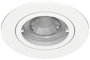 Downlight LED Siteco Lunis REF 6.5W 720lm 840 Ø88mm blanc