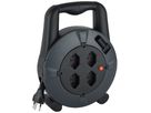 Kabelrolle 4×T13 10m IP20 schwarz/dunkelblau