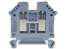 Borne de passage joignable WZ Ex 0.5…4mm² 32A 1000V vis 2×1 rail DIN 35mm gr