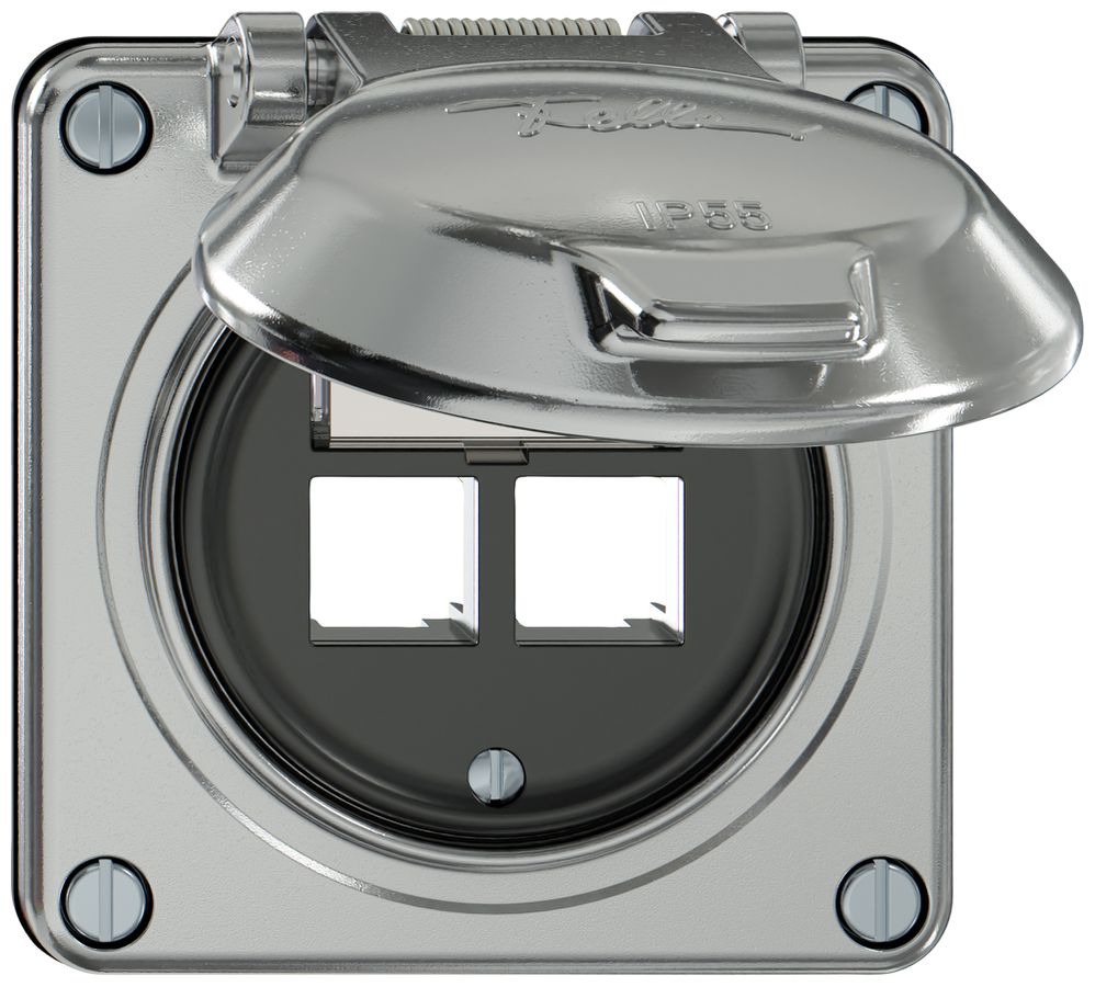 Montageset ELEMENT EASYNET S-One gerade 2 aluminium