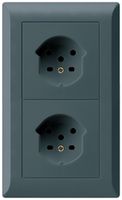 Combinaison ENC kallysto.line grd.I-I verticale 2×type 15 anthracite