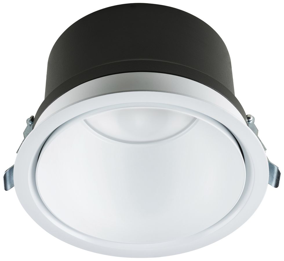 LED-Downlight Sylvania Solstice 150 15W 1800lm 930 IP20/40 70° DALI Ø165 ws/ws