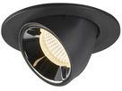 EB-LED-Downlight SLV NUMINOS GIMBLE S, 8.6W 250mA 700lm 3000K 40° sz/chr