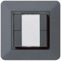 UP-Universaltaster 4×kallysto.trend ohne LED anthrazit