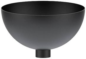 Deckenrosette Sylvania OneTrack Aluminium Ø100×59mm schwarz