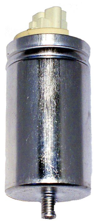 Kondensator MECO CMS2 1002 10µF 250V f.Leuchte (serie) Ø30×60mm