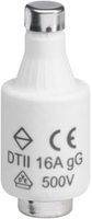 D-Sicherung DTII 16A 500V gG mit Kennmelder