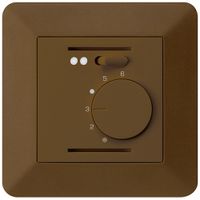UP-Raumthermostat kallysto.trend braun für Fussbodenheizung