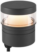 LED-Leuchtenkopf SLV M-POL S 10W 750lm 827 IP65 DALI Ø120.9 anthrazit 360°