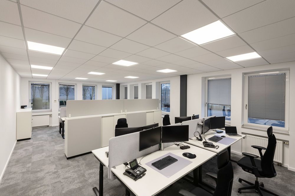 LED-Panelleuchte SLV PANEL 625 34W 4200lm 830/840 IP40 620×620mm weiss