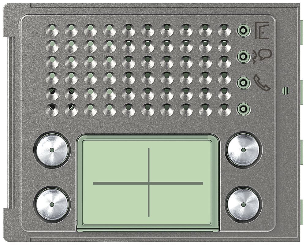 Frontblende für Tür-Lautsprecher-Modul Sfera Robur mit 2+2 Ruftasten