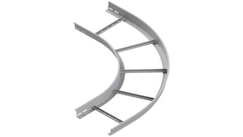 Multikanal-Kabelpritschen-Bögen horizontal