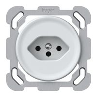 UP-Steckdose origin 1×Typ 13 10A 230V 77×77mm weiss