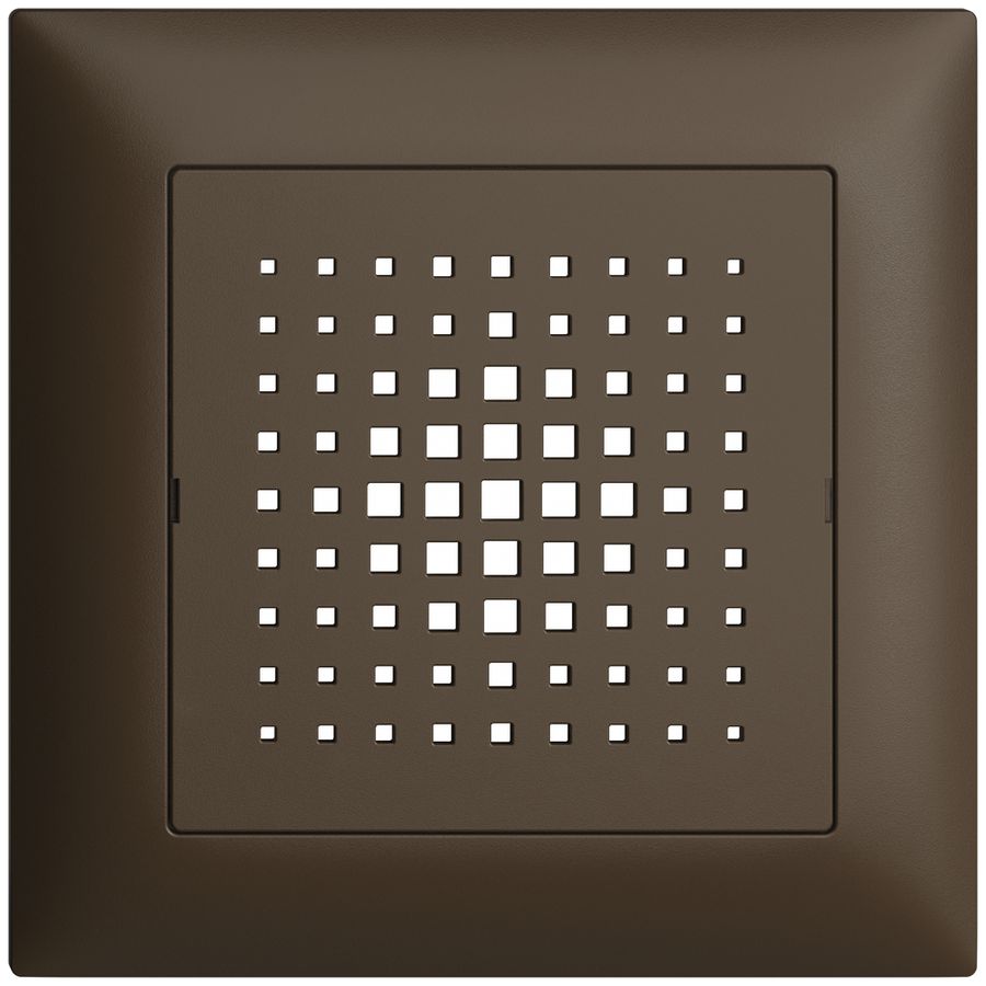 UP-Frontset coffee 88×88mm zu EDIZIOdue Gong 3070