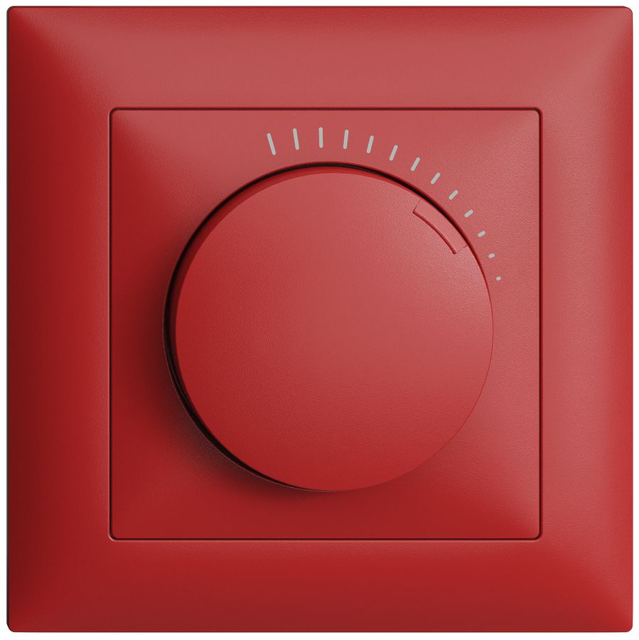 UP-Drehzahlsteller EDUE 230VAC, 1-phasig, 20…400VA, 88×88mm, berry