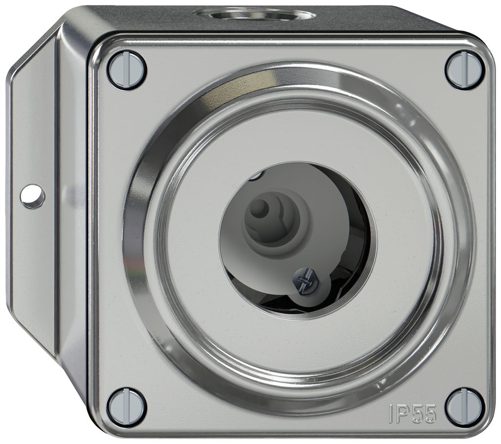 AP-Signallampe ELEMENT SNAPFIX® 250V 7W IP55 111×96×67mm alu