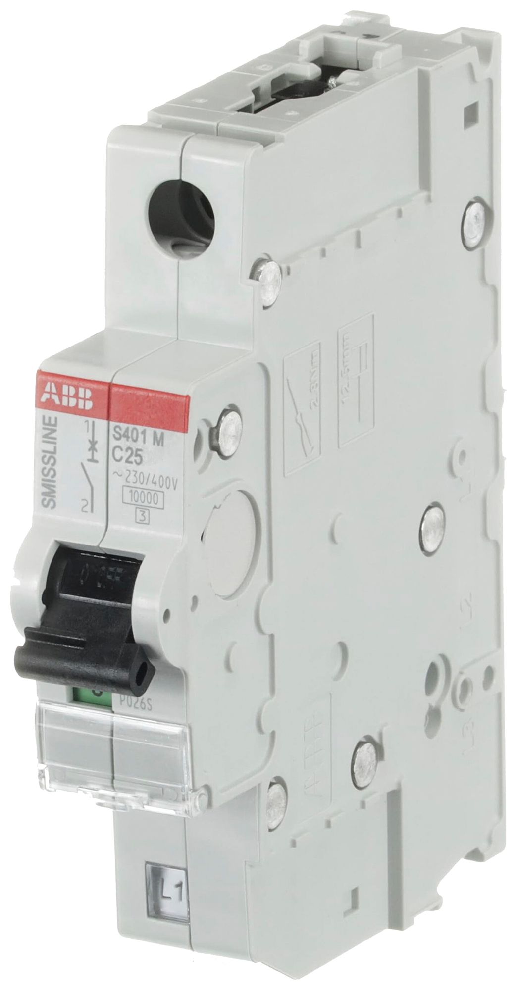 Leitungsschutzschalter SMISSLINE TP S 1×25A C 10kA